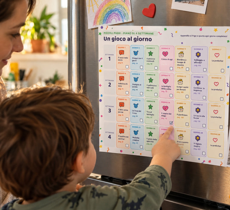 Il piano da appendere al frigo